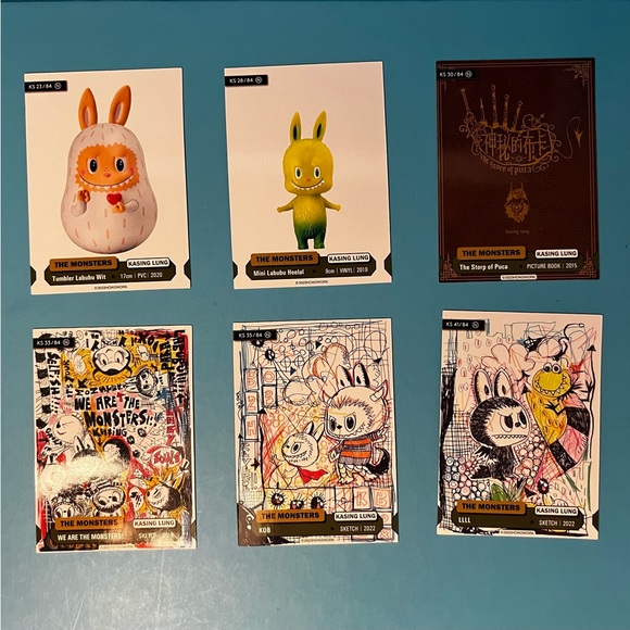 How2Work The Monsters Series 2 Collectible Trading Cards - 18 card lot - Picture 6 of 9